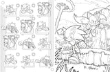 Sonic the Hedgehog: The Official Adult Coloring Book