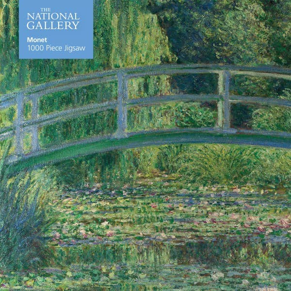 NG: Monet Bridge Over A Pond 1000 Piece Jigsaw Puzzle