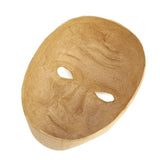 Paper Mache Mask – Blank Face for Creativity and Expression