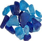 Bluish Sea Glass (approx 1 lb)