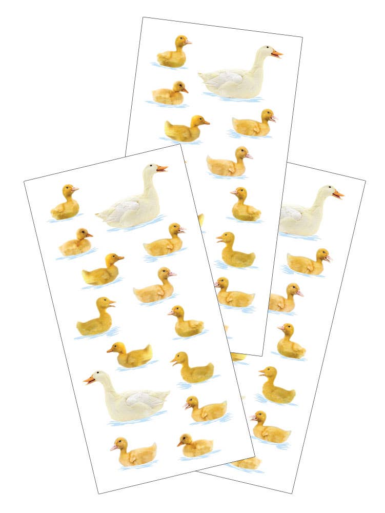 Stickers - Ducks Swimming
