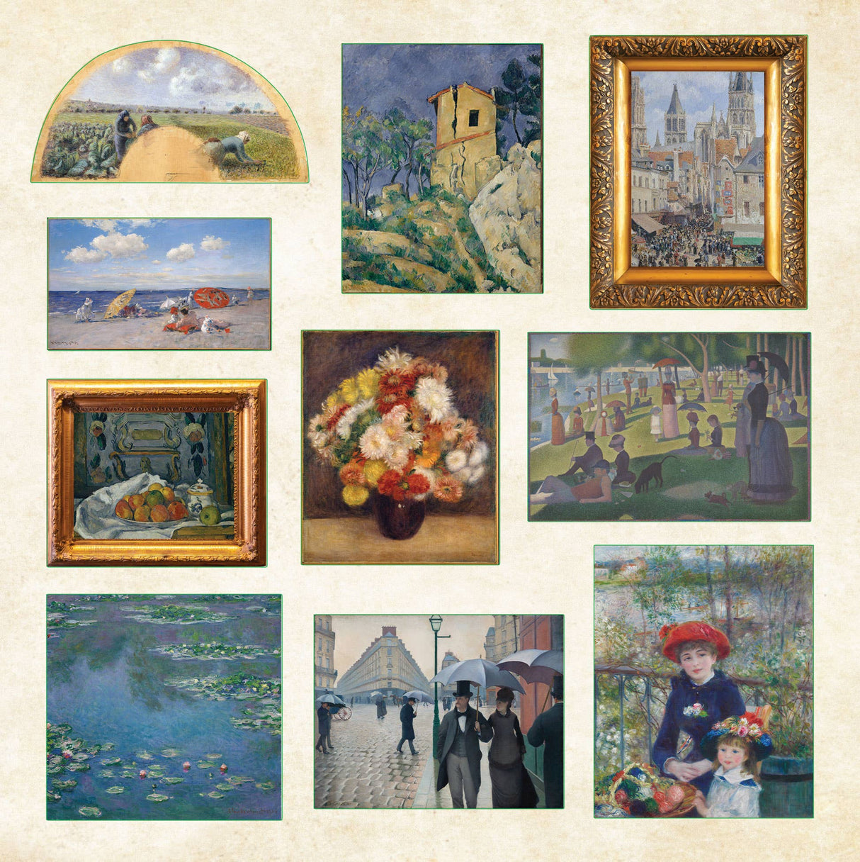 Museum Treasures Sticker Book