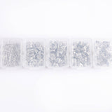 Silver Essential Earring Findings Kit, 575pcs