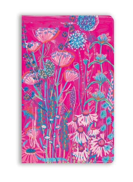 Lucy Innes Williams: Pink Garden House Soft Touch Journal