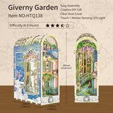 DIY Book Nook Kit: Giverny Garden w/ Dust Cover