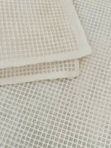 Embossed Grid Mulberry Paper