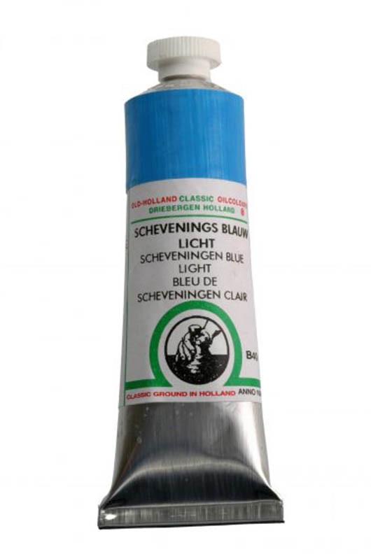 Old Holland Classic Oil Color - Scheveningen Blue Light 40 ml tube