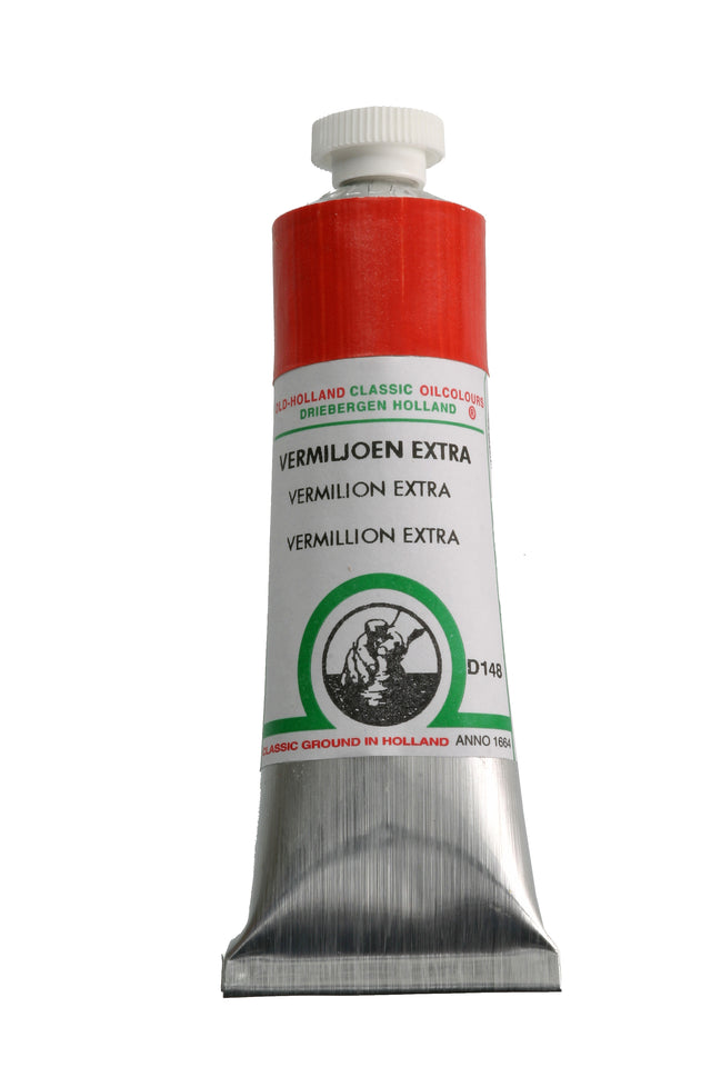 Old Holland Classic Oil Color - Vermilion Extra 40 ml tube