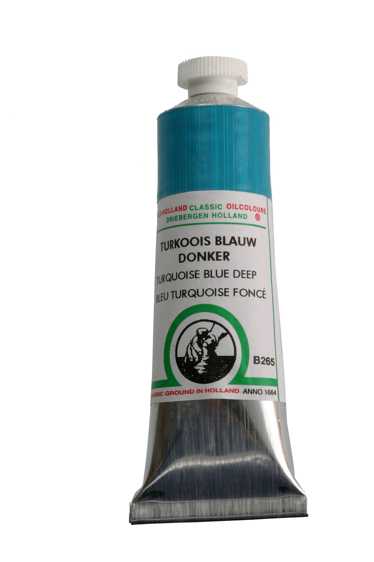 Old Holland Classic Oil Color - Turquoise Blue Deep 40 ml tube