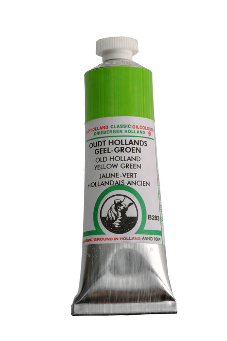 Old Holland Classic Oil Color - Yellow Green 40 ml tube
