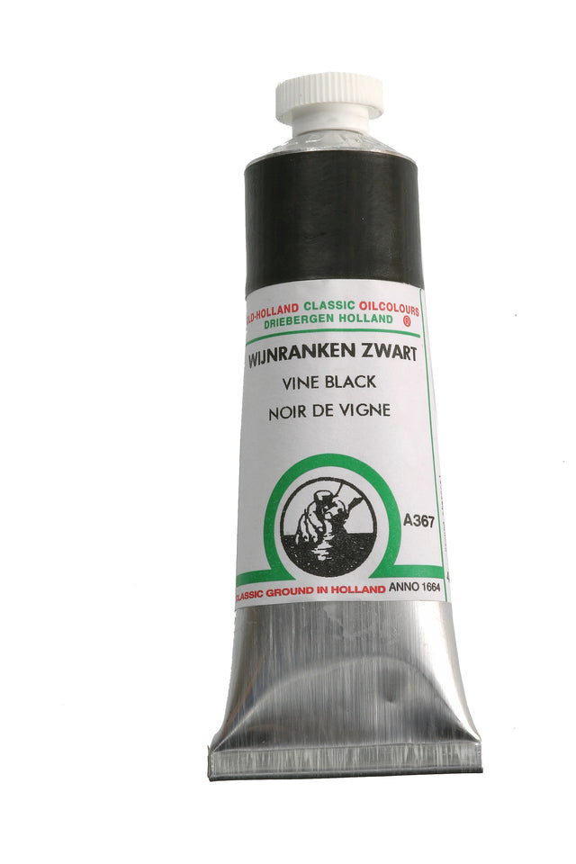 Old Holland Classic Oil Color - Vine Black 40 ml tube