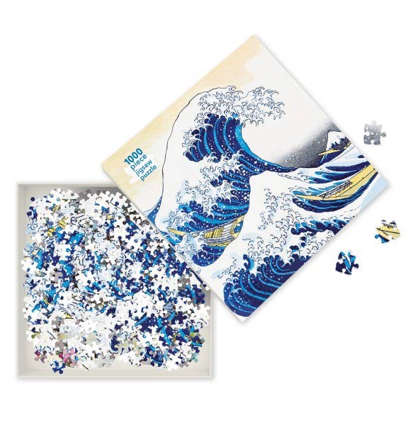 Katsushika Hokusai: The Great Wave 1000 Piece Jigsaw Puzzle