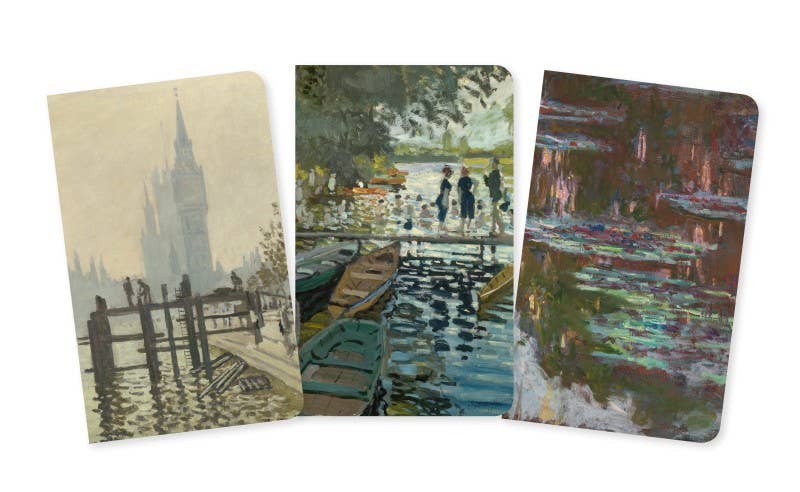 National Gallery: Monet Midi Set of 3 Midi Notebooks