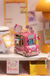 3D Wooden Music Box Puzzle: Hello Kitty® Ice Cream Truck
