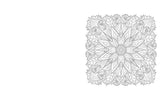 The Mandala Flowers Coloring Book (Sirius Creative Coloring)