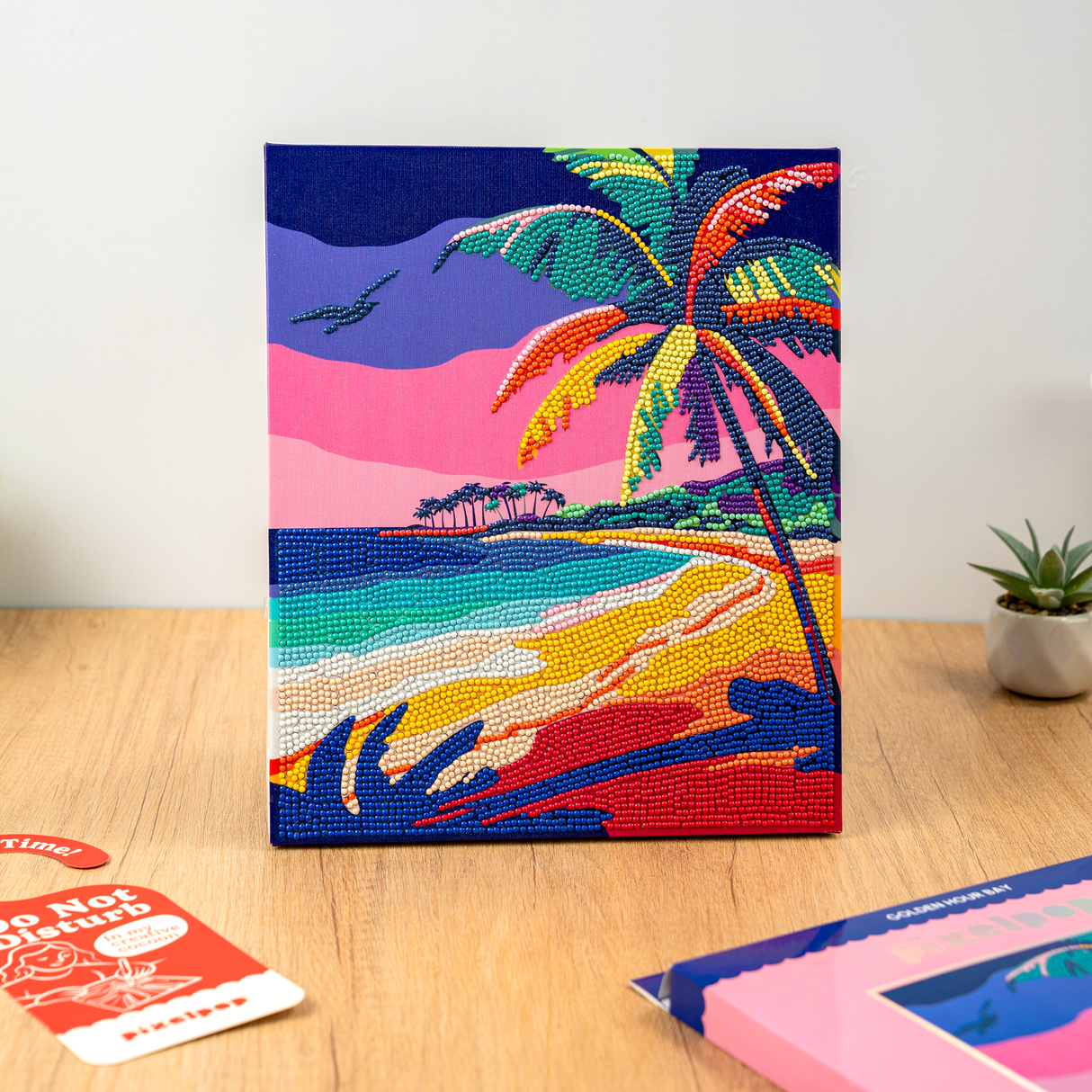 PixelPop™ Diamond Art — Reset Edition - Golden Hour Bay