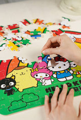 Hello Kitty® And Friends Wooden Jigsaw Puzzle: Rainbow