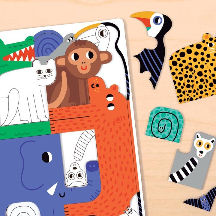 Jungle We Go Together Puzzle