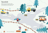 Little First Stickers Diggers And Cranes : Usborne
