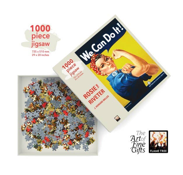 We Can Do It (Rosie Riveter) 1000 Piece Jigsaw