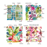 Reverse Coloring Watercolors for You to Doodle & Trace