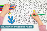 Great Little Artists Kids Coloring Roll