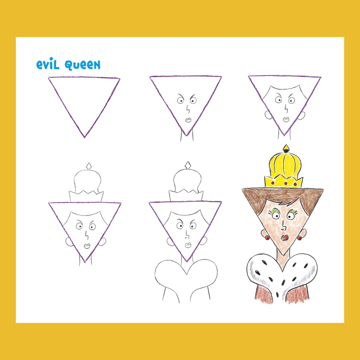 Drawing Shape by Shape: Create Unique Cartoon Characters!