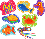 Under the Sea Lacing Cards
