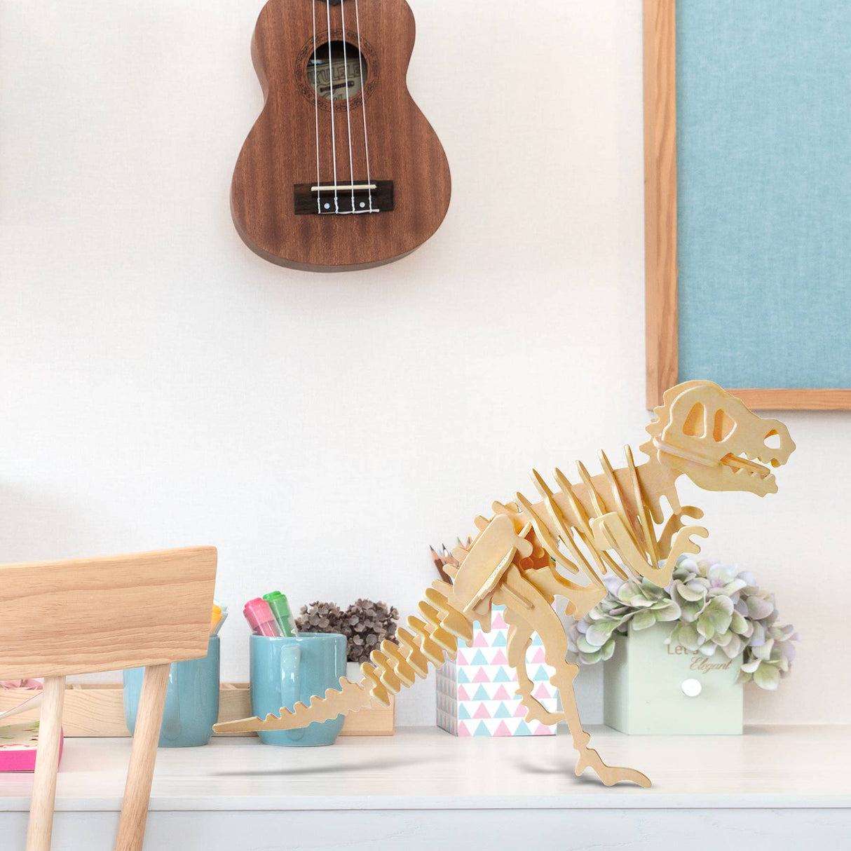 3D Wooden Puzzle Bundle Pack: Dinosaur