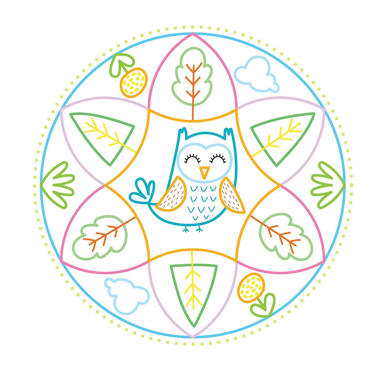 Calmly Creative Coloring Book for Kids - Beginner Coloring