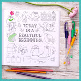 Life Is Sweet Coloring Book: Color Your Way to Joy