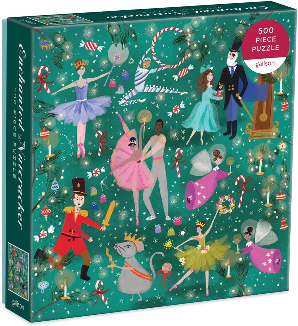 Galison Enchanted Nutcracker 500 Piece Puzzle from Galison
