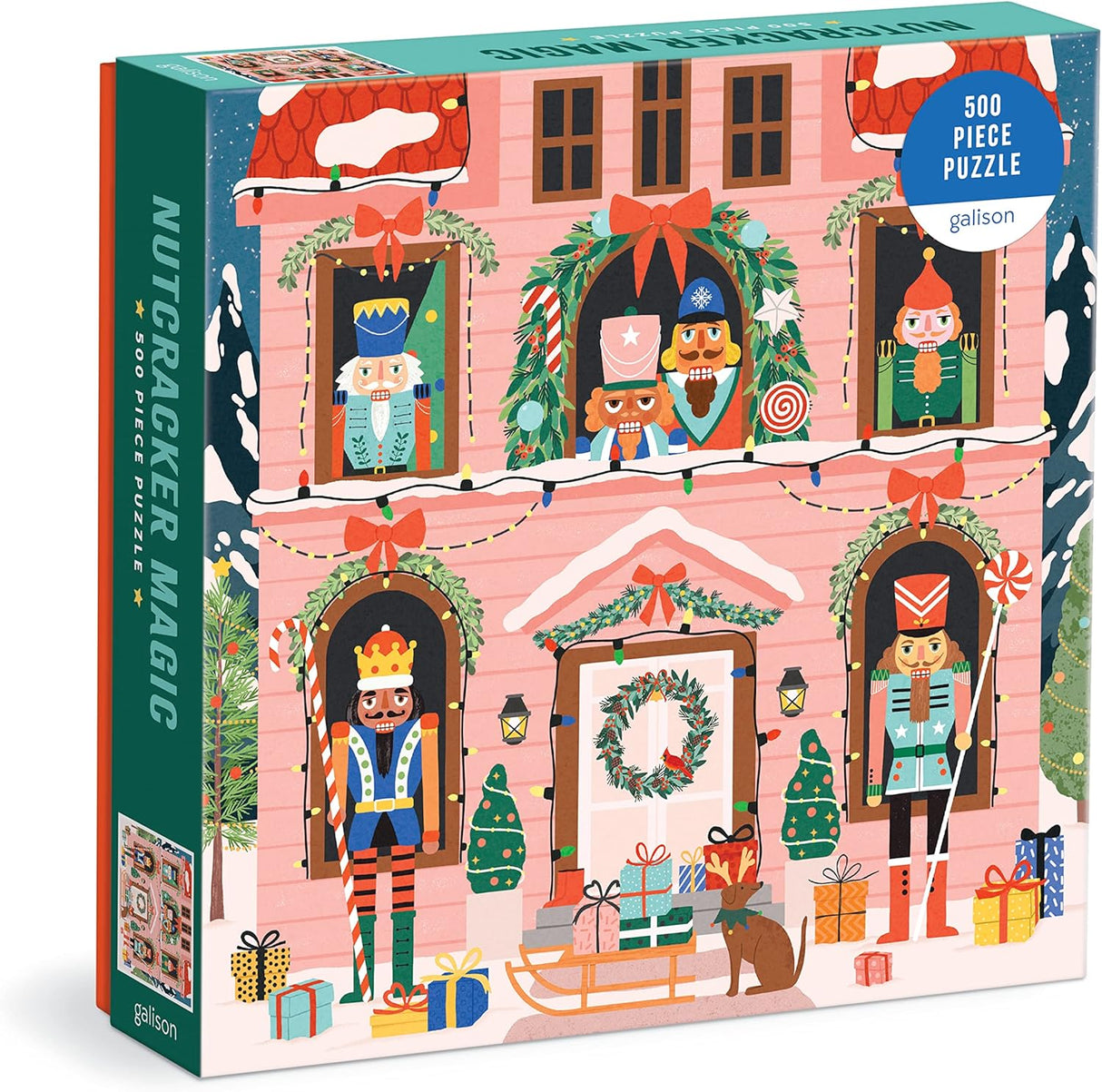 Galison Nutcracker Magic 500 Piece Puzzle