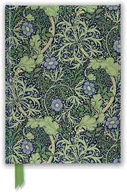 William Morris: Seaweed Wallpaper Design (Foiled Journal)