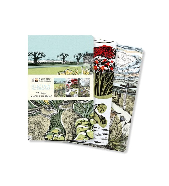 Angela Harding Set of 3 Mini Notebooks