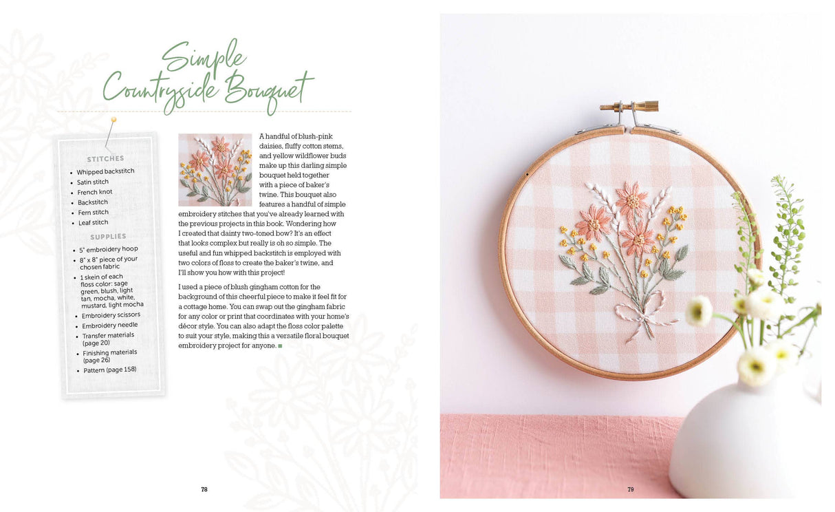 Cozy Stitches: 12 Calm & Creative Embroidery Projects