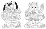 A Million Baby Animals Coloring Book by Lulu Mayo