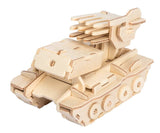3D Wooden Puzzle Bundle Pack: Military Vehicles