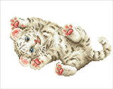 Baby Tiger Roly Poly (Framed)