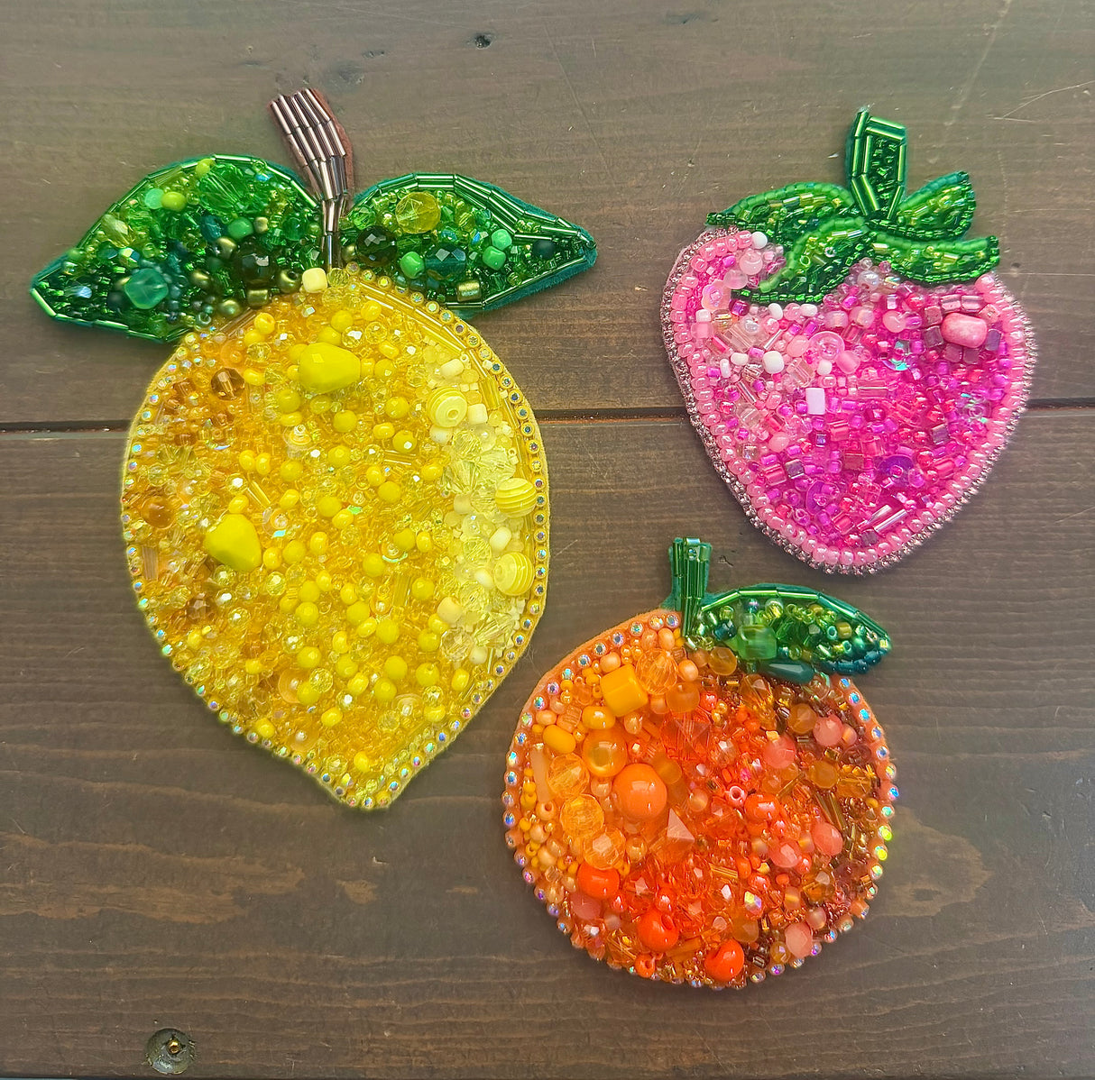 The Beaded Keepsake Collection:  Summer Fruit Edition