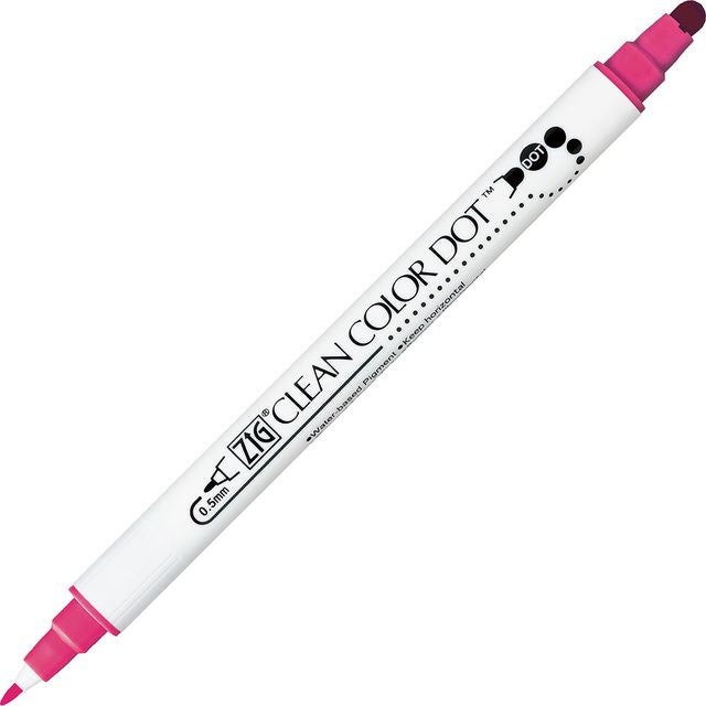 Zig Clean Color Dot Twin, Pink