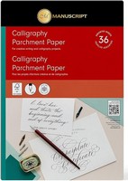 MANUSCRIPT CALLIGRAPHY PARCHMENT PAPER 36PK
