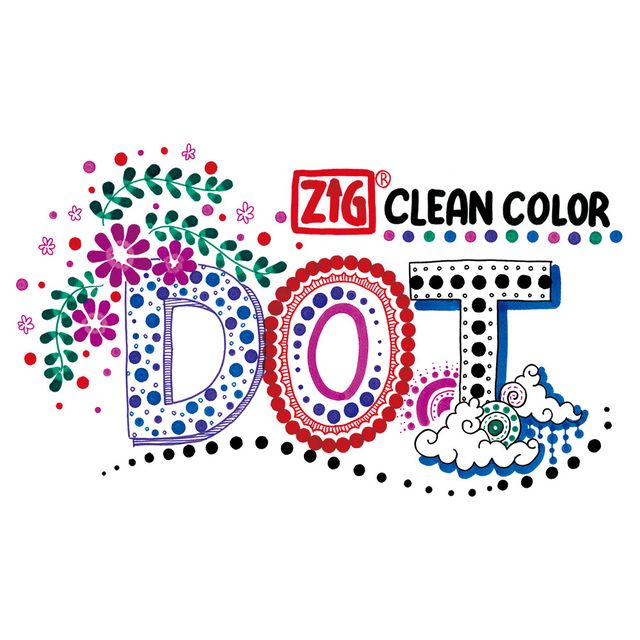 Zig Clean Color Dot Twin, Hyacinth