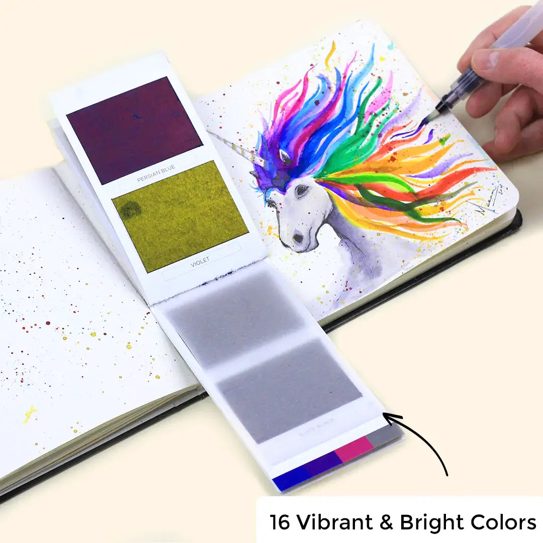 A6 Travel Paint Kit | Watercolor Set | Art Gift