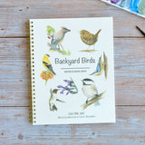 Watercolor workbook, Backyard Birds Watercoloring book
