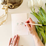 Easter paintable notecards, Emily Lex