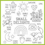 Life Is Sweet Coloring Book: Color Your Way to Joy