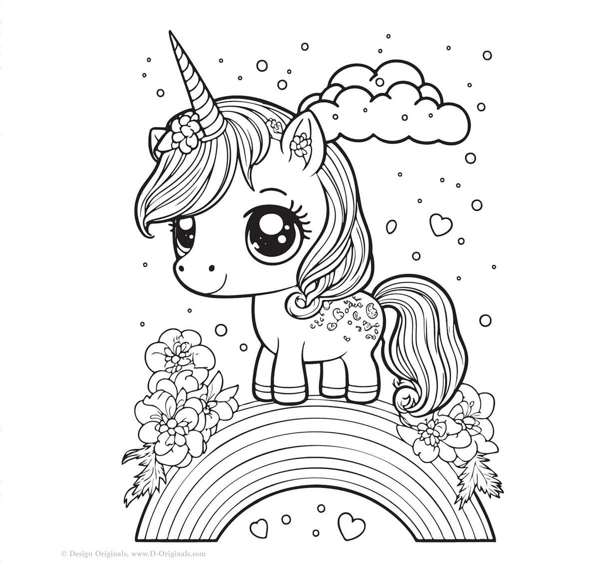 Adorable Chibi World Coloring Book