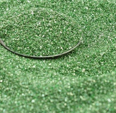 Yellow Green -  Glass Glitter - Fine 90 Grit - 14 grams