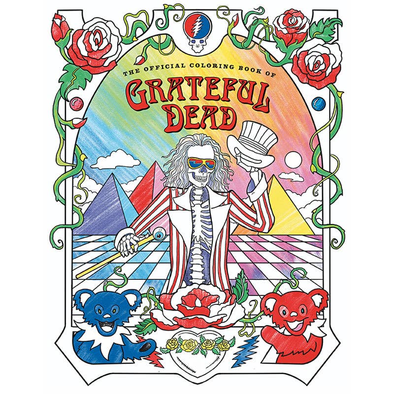 The Official Coloring Book of Grateful Dead (NEW!)